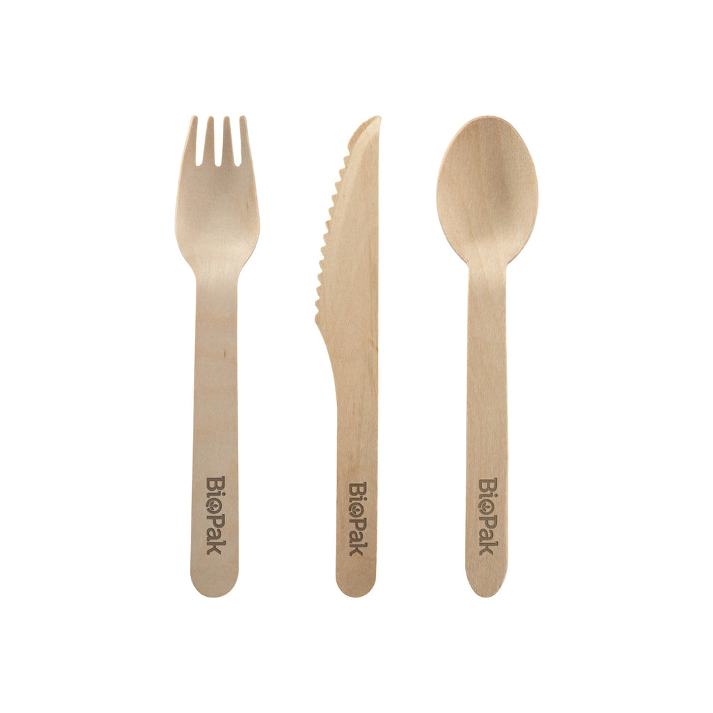Coated FSC™ Wooden Cutlery