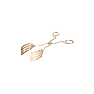 15012-C Champagne Serving Utensils Deluxe Scissor Pastry Tong 212mm Globe Importers Hospitality Supplies