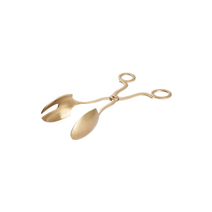 15013-C Champagne Serving Utensils Deluxe Scissor Salad Tong 212mm Globe Importers Hospitality Supplies