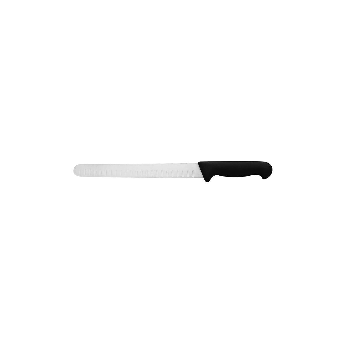 70.25012 IVO Professional Line I Black Roast Slicer with Granton Edge 250mm Globe Importers Adelaide Hospitality Supplies