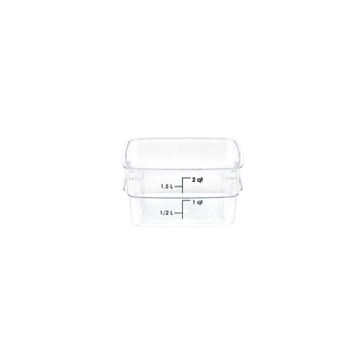 Cambro CamSquare FreshPro Storage Container 191x191x98mm / 1.9Lt