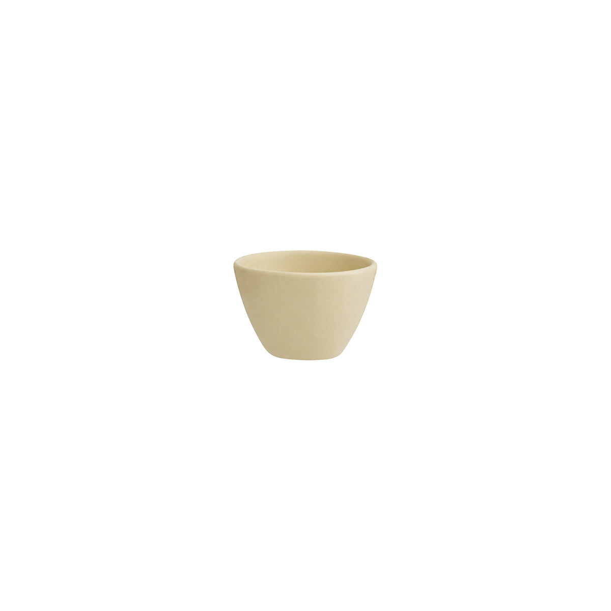 44.H.0475.07 Piatto Organic V-Shape Bowl Sand 90x55mm / 170ml Globe Importers Adelaide Hospitality Supplies