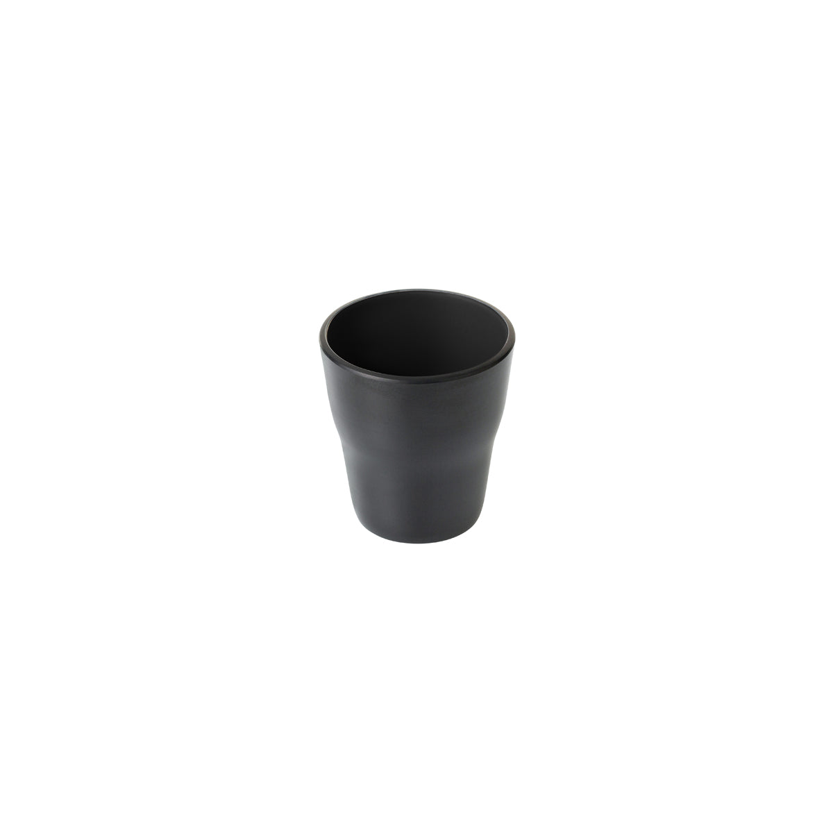 72.828162.BK COU COU Melamine Dual Colour Black & Black Tumbler 260ml Globe Importers Adelaide Hospitality Supplies