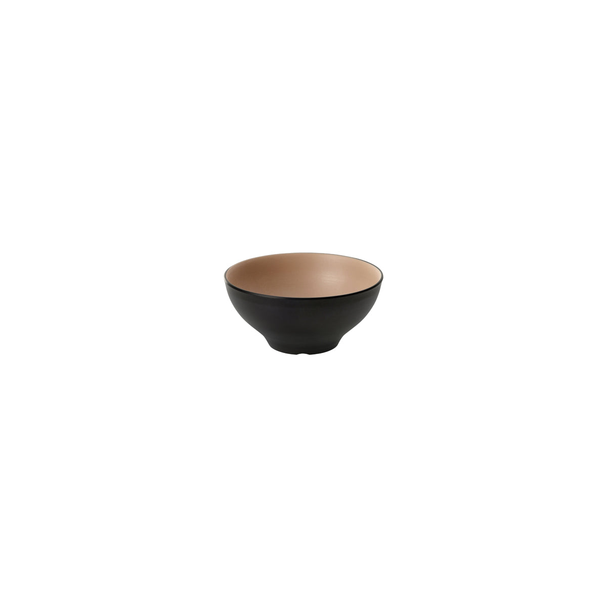 72.828411.BE COU COU Melamine Dual Colour Beige & Black Noodle Bowl 110mm/300ml Globe Importers Adelaide Hospitality Supplies