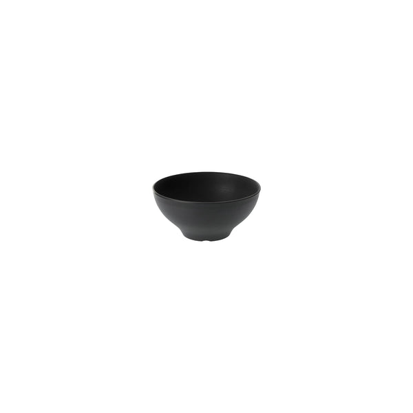 72.828411.BK COU COU Melamine Dual Colour Black & Black Noodle Bowl 110mm/300ml Globe Importers Adelaide Hospitality Supplies