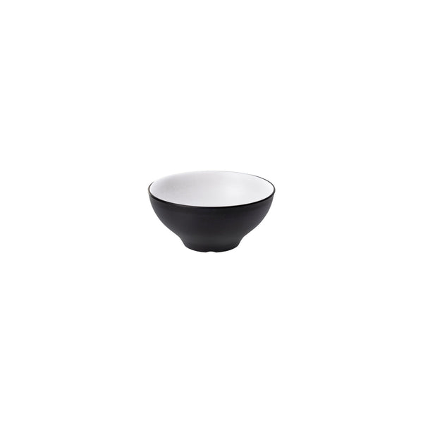 72.828412.W COU COU Melamine Dual Colour White & Black Noodle Bowl 150mm/680ml Globe Importers Adelaide Hospitality Supplies