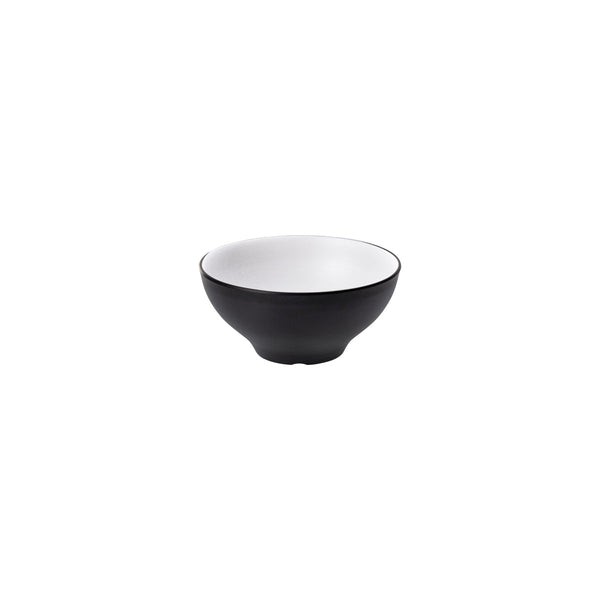 72.828413.W COU COU Melamine Dual Colour White & Black Noodle Bowl 165mm/900ml Globe Importers Adelaide Hospitality Supplies