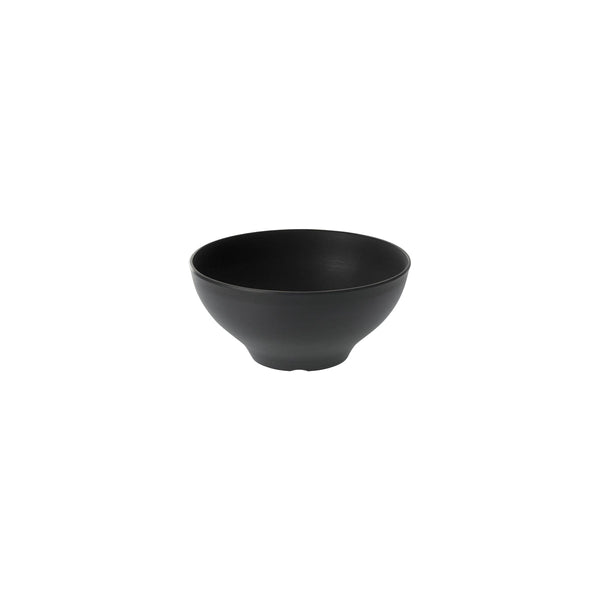 72.828415.BK COU COU Melamine Dual Colour Black & Black Noodle Bowl 210mm/1.6lt Globe Importers Adelaide Hospitality Supplies