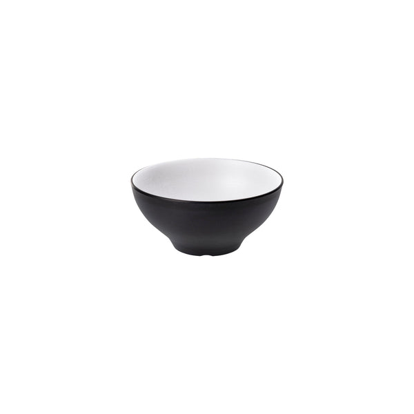 72.828415.W COU COU Melamine Dual Colour White & Black Noodle Bowl 210mm/1.6lt Globe Importers Adelaide Hospitality Supplies
