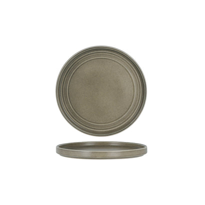 Tablekraft Urban Loft Frost Grey Round Plate 220mm (16/ctn)