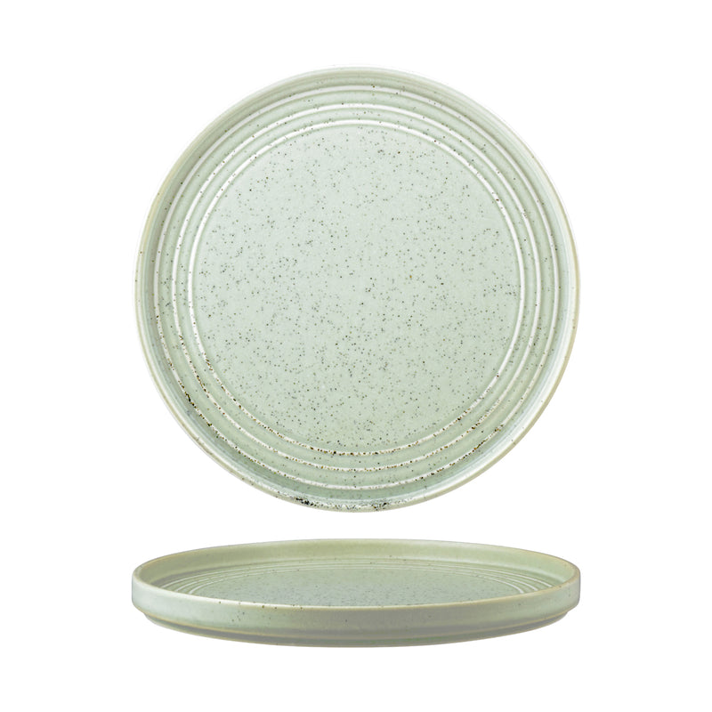 907002 Tablekraft Urban Loft Pistachio Round Plate 270mm Globe Importers Adelaide Hospitality Supplies