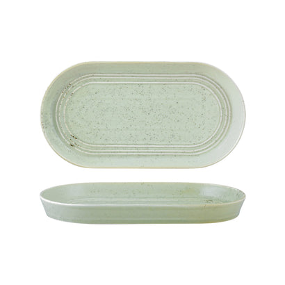 Tablekraft Urban Loft Pistachio Oval Serve Platter 310x165mm (12/ctn)
