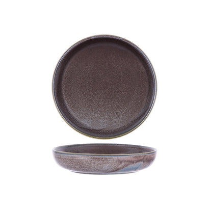 Tablekraft Urban Greystone Blue Round Flared Bowl 210x45mm / 1050ml (24/ctn)