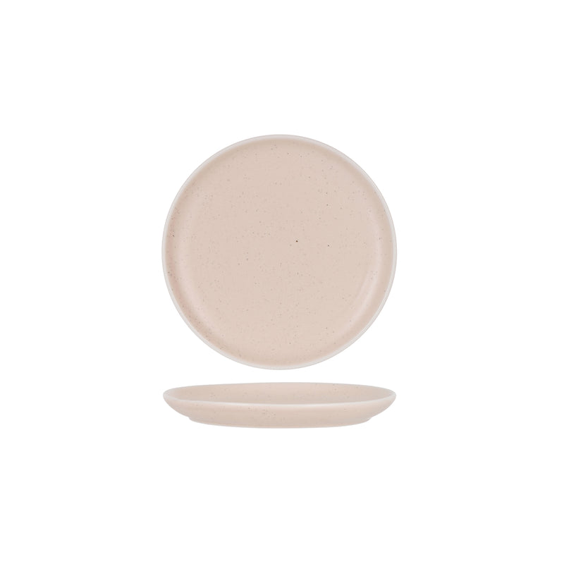 908408 Tablekraft Urban Reactive Pink Round Coupe Plate 203mm Globe Importers Adelaide Hospitality Supplies