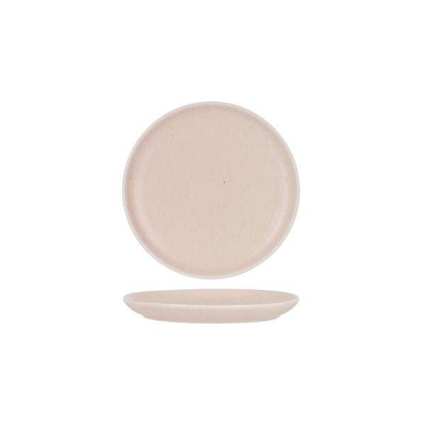 908408 Tablekraft Urban Reactive Pink Round Coupe Plate 203mm Globe Importers Adelaide Hospitality Supplies