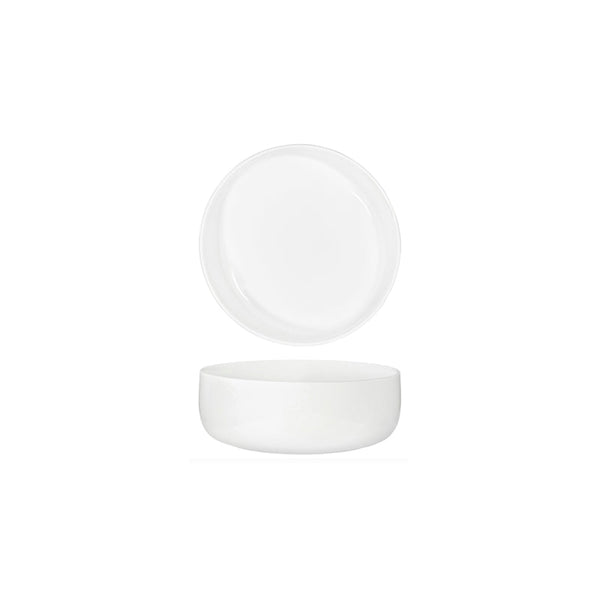 91099 Tablekraft Core White Round Deep Bowl 160mm Globe Importers Adelaide Hospitality Supplies