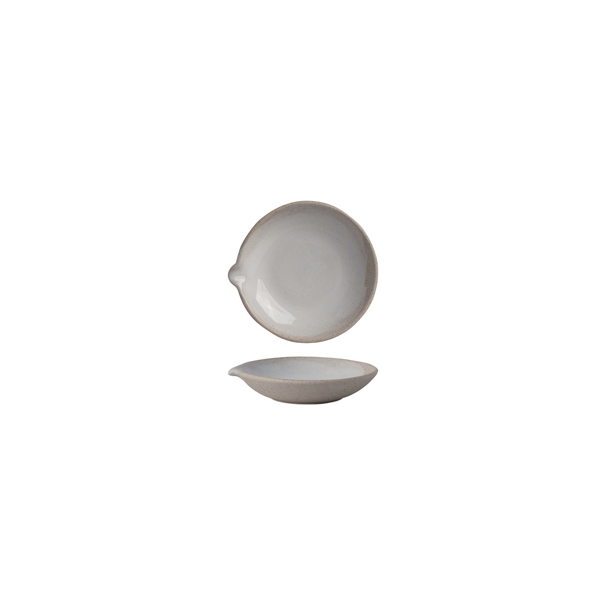 POTTR Gembrook White Dish with Spout 127x120x27mm / 110ml