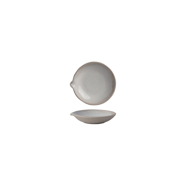 POTTR Gembrook White Dish with Spout 127x120x27mm / 110ml