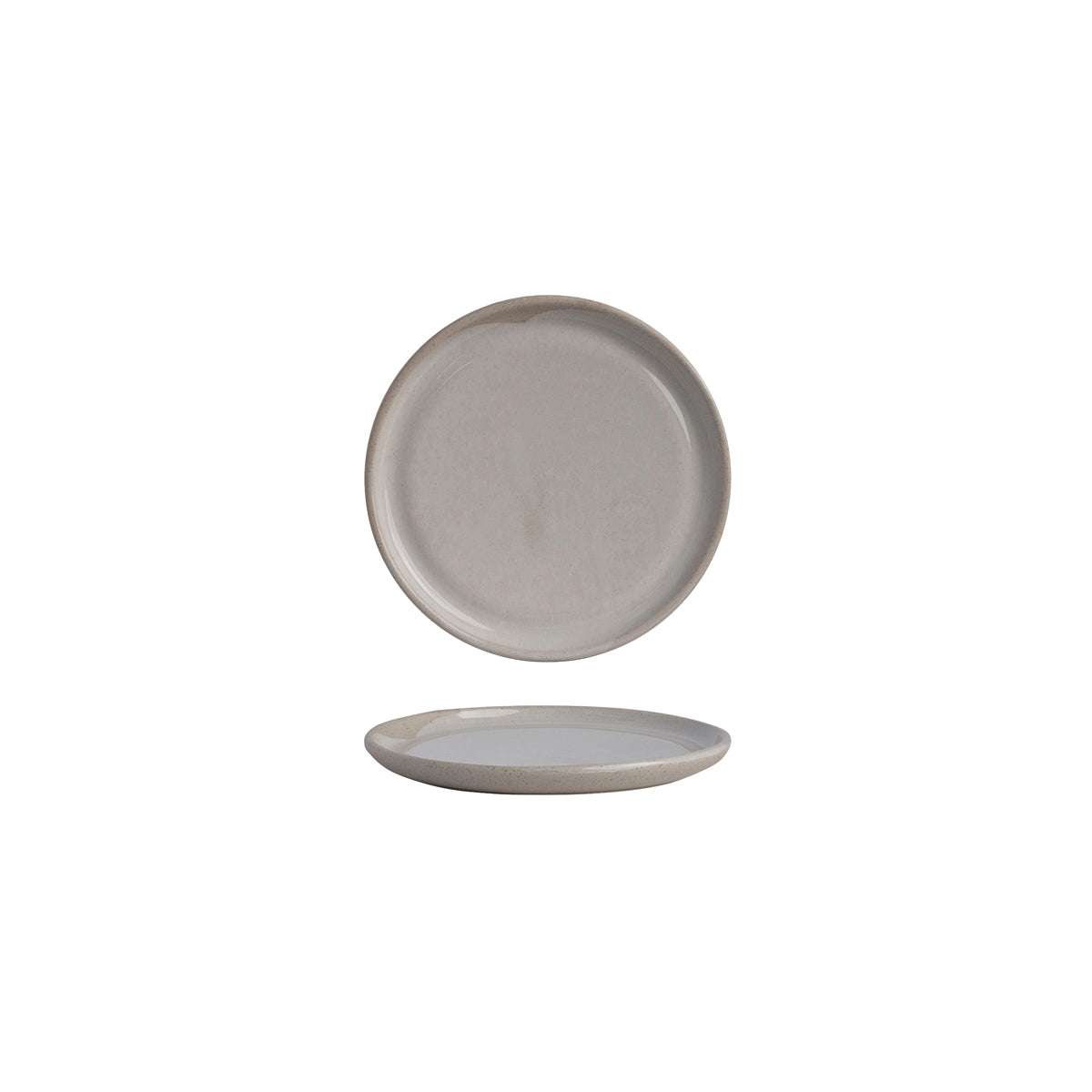 POTTR Gembrook White Round Coupe Flat Plate 165mm