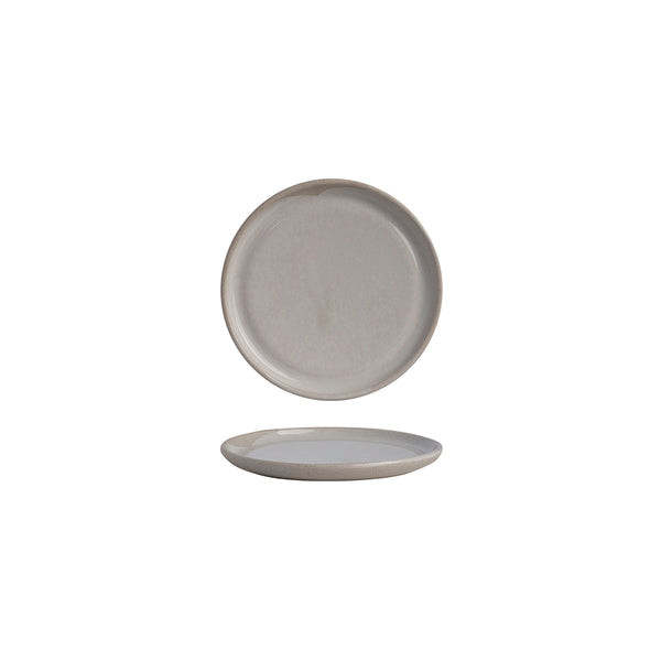 POTTR Gembrook White Round Coupe Flat Plate 165mm