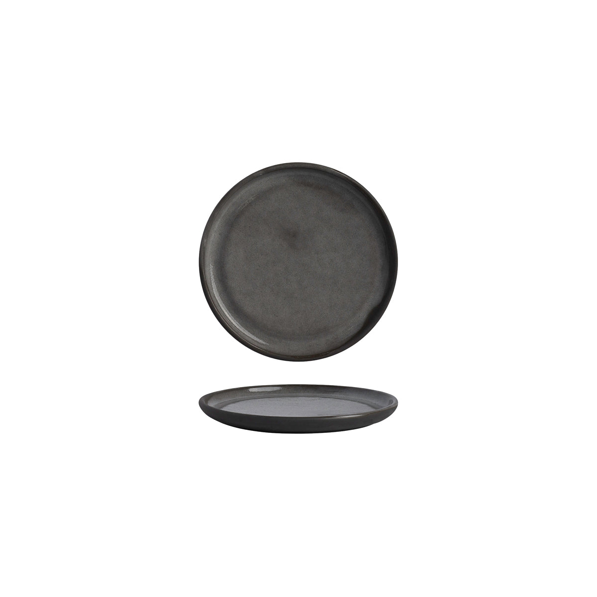 POTTR Gembrook Grey Round Coupe Flat Plate 165mm