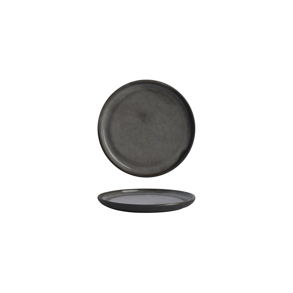 POTTR Gembrook Grey Round Coupe Flat Plate 165mm