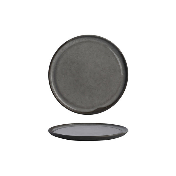 POTTR Gembrook Grey Round Coupe Flat Plate 230mm