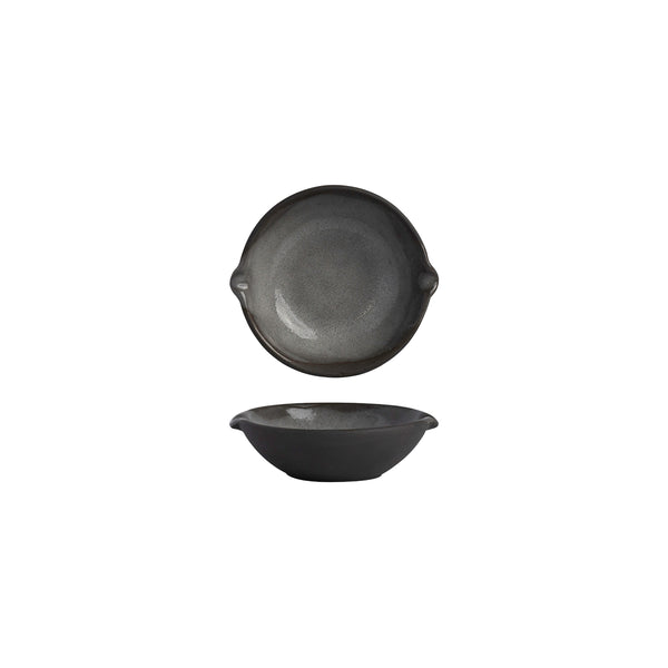 POTTR Gembrook Grey Dish with Double Spout 177x160x31mm / 280ml