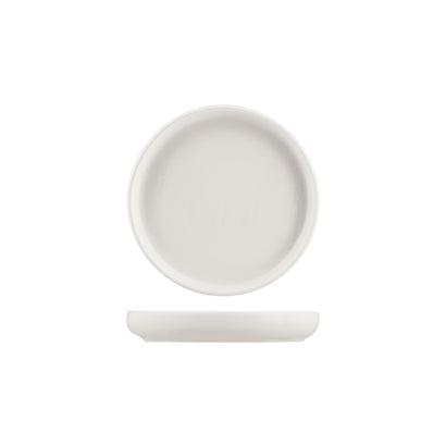 Moda Porcelain Snow Stackable Round Plate 210x30mm (18/ctn)