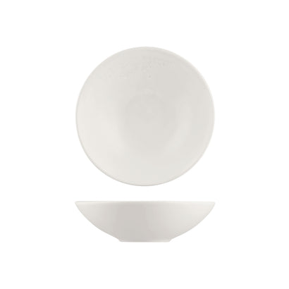 Moda Porcelain Snow Round Deep Bowl 230mm / 1250ml (12/ctn)