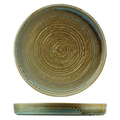 Moda Porcelain Nourish Stackable Round Plate 300x35mm (6/ctn)