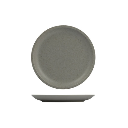 Luzerne Dune Ash Round Plate 214mm (24/ctn)