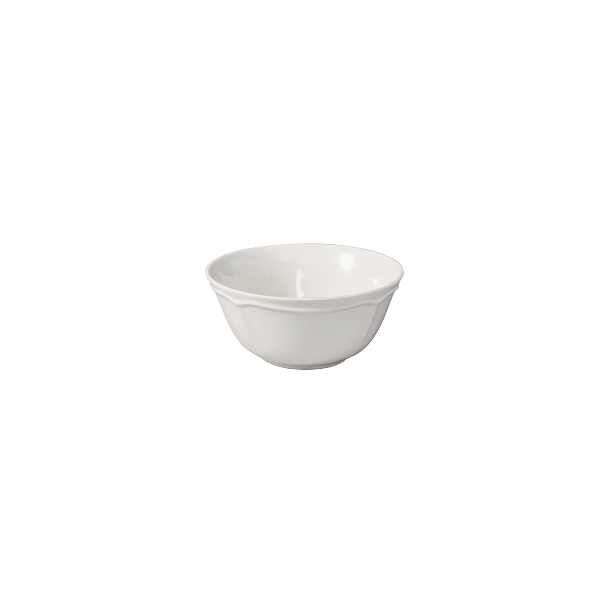  94341 Luzerne Astoria White Round Bowl 130mm / 385ml Globe Importers Adelaide Hopsitality Supplies