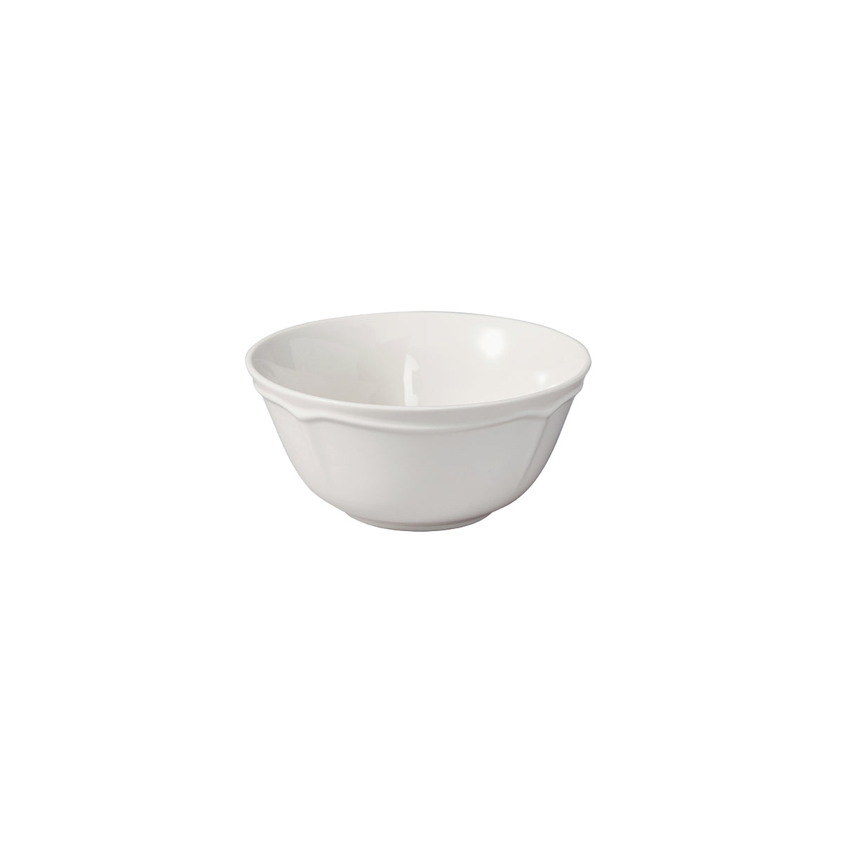  94342 Luzerne Astoria White Round Bowl 160mm / 650ml Globe Importers Adelaide Hopsitality Supplies