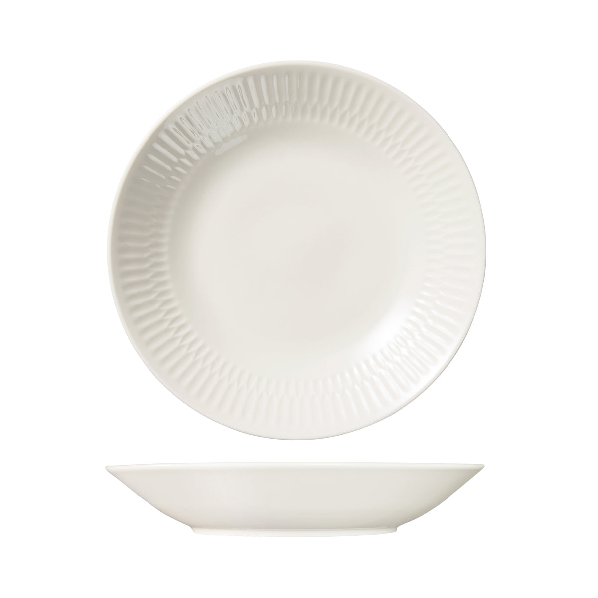 947733 Luzerne Cottage White Share Bowl 260mm / 970ml Globe Importers Adelaide Hopsitality Supplies