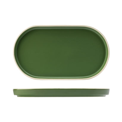Utopia Forma Forest Porcelain Oval Platter 310mm (6/Ctn)