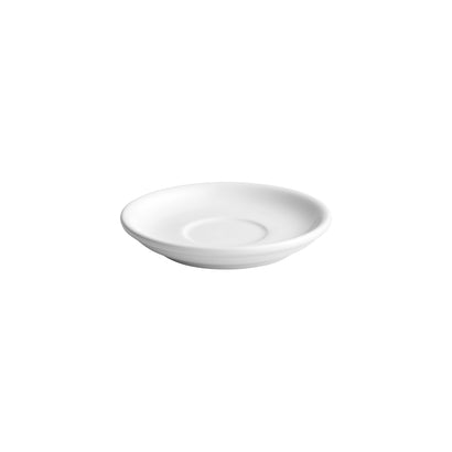 Lusso White Espresso Saucer 115mm (36/Ctn)