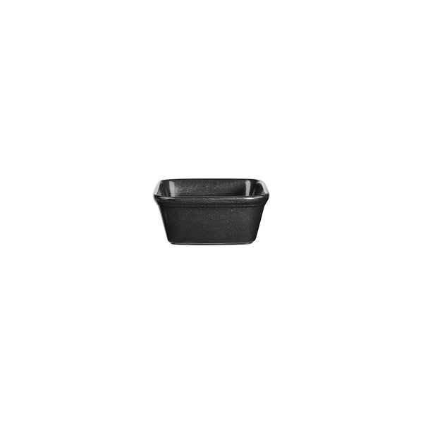 72.9961502 Churchill Cookware Black Square Dish 120x120mm / 450ml Globe Importers Adelaide Hospitality Supplies