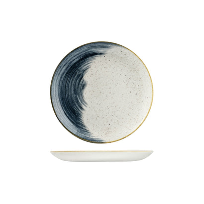 Churchill Studio Prints Accents Blueberry Round Coupe Plate 217mm