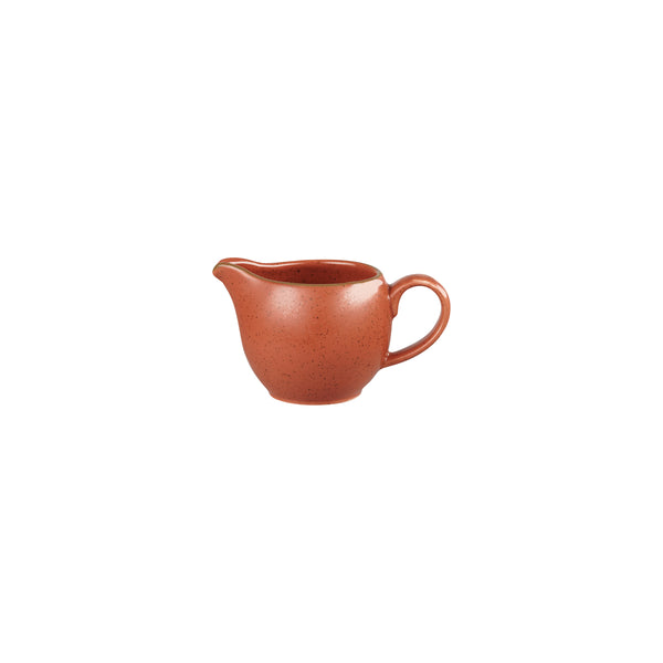 72.9975001.O Churchill Stonecast Spiced Orange Jug 114ml Globe Importers Adelaide Hospitality Supplies