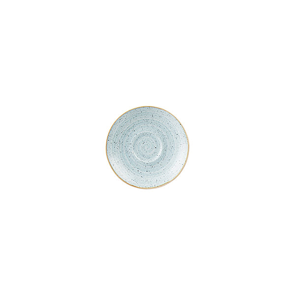 72.9975023.D Churchill Stonecast Duck Egg Espresso Saucer 118mm Globe Importers Adelaide Hospitality Supplies