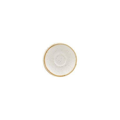 Churchill Stonecast Barley White Espresso Saucer 118mm (12/ctn)