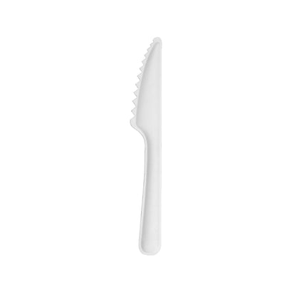 BioPak BioCane Knife Plant Fibre White 150mm (1000/ctn)
