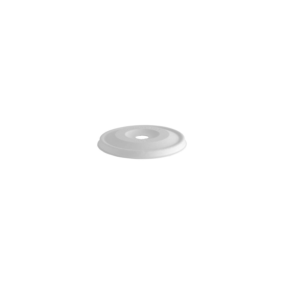 BP.BCL-80C-PULP-F BioPak BioCane Small Flat Lid 80mm Globe Importers Adelaide Hospitality Supplies