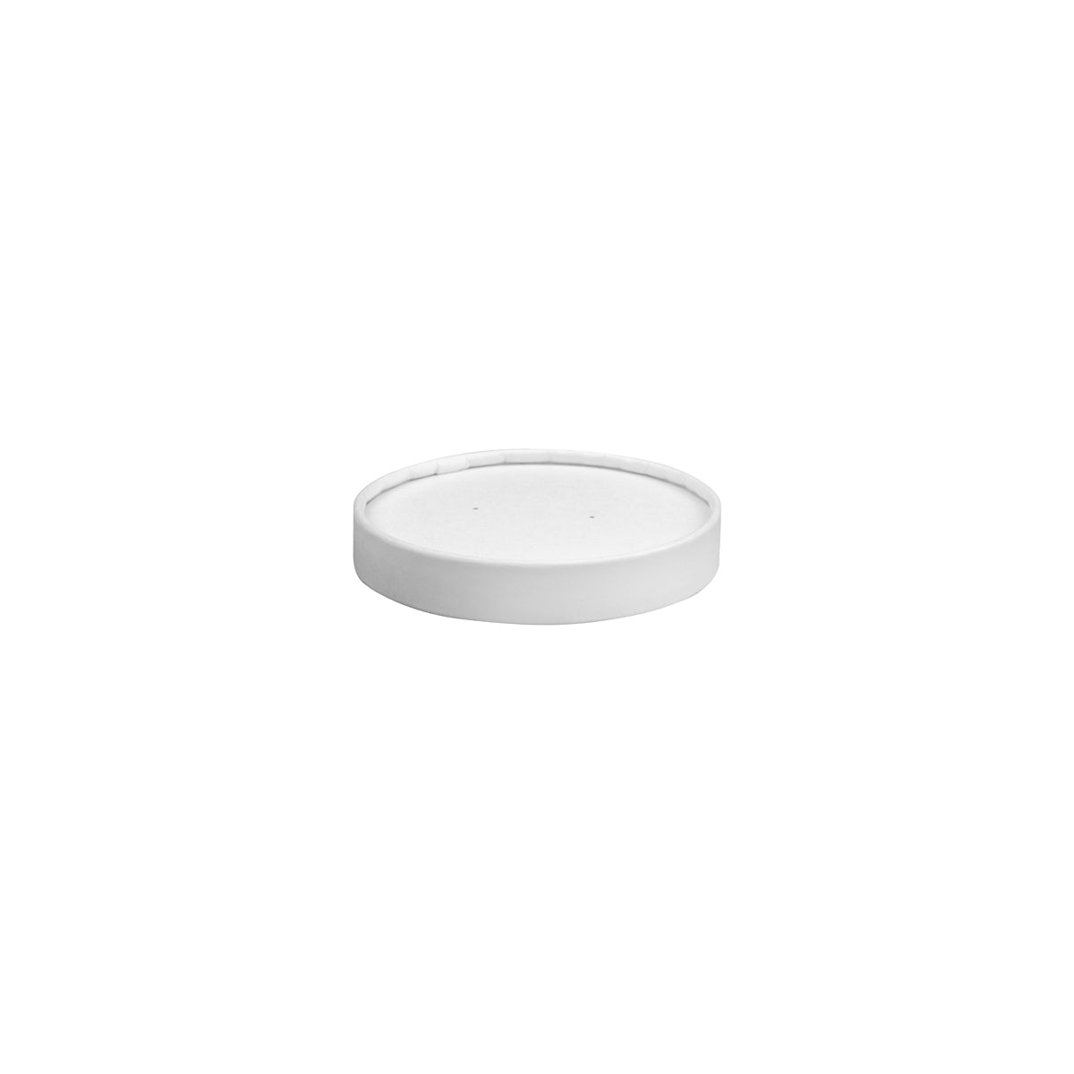 BP.BSCL-8PAPER BioPak FSC Paper BioBowl Paper Lid White 92mm Globe Importers Adelaide Hospitality Supplies
