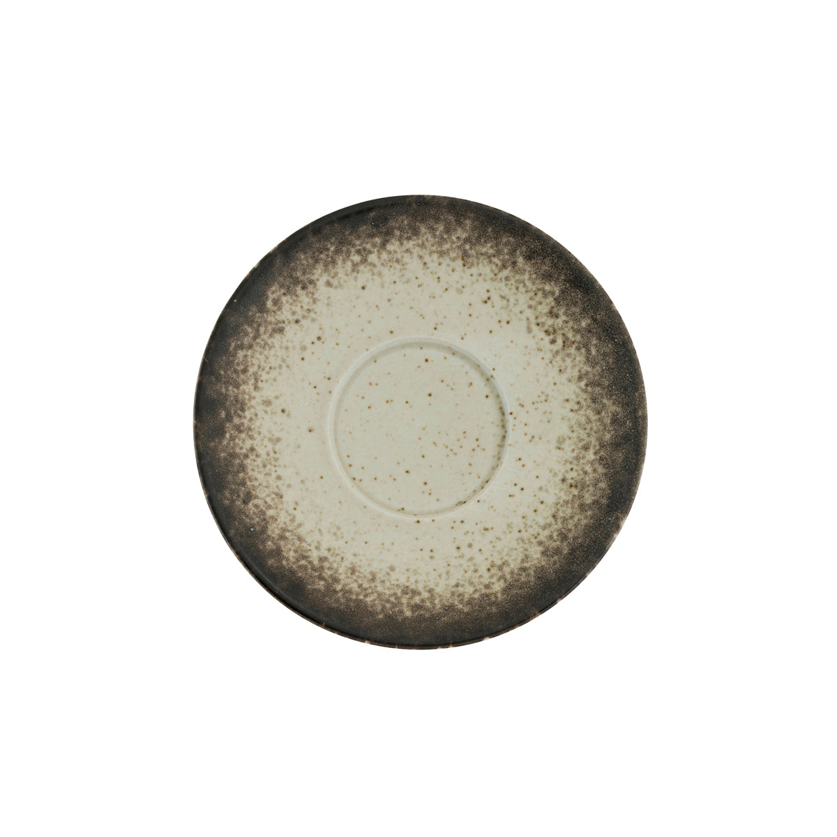 70.BW20140 Brew Pottery Creamy Clove Cappuccino Saucer 143mm Globe Importers Adelaide Hospitality Supplies