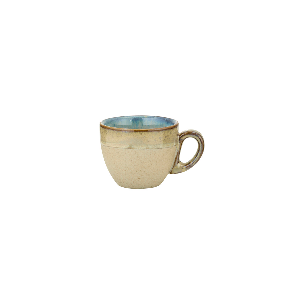 70.BW20200 Brew Pottery Sandy Beige Espresso Cup 90ml Globe Importers Adelaide Hospitality Supplies