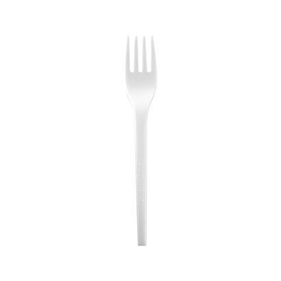 BioPak CPLA BioPlastic Fork 165mm (1000/ctn)