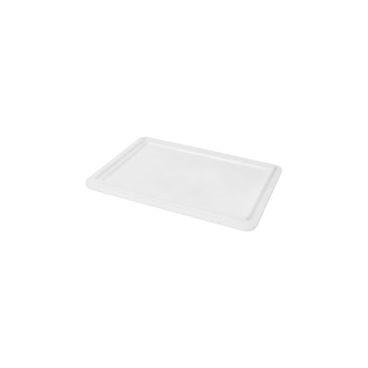 Stackable Pizza Dough Box Lid White 300x400mm