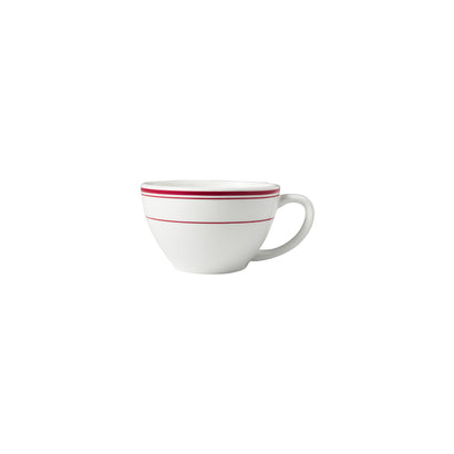 Maxwell & Williams Bistro Red Rim Latte Cup 300ml